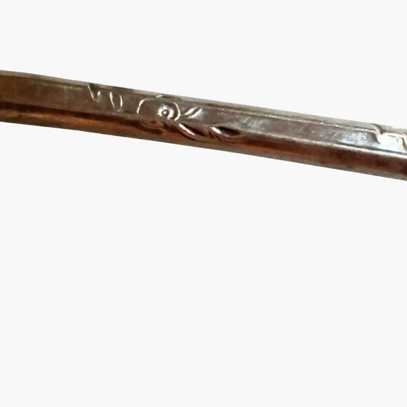 New England Silver Plate Iced Tea Spoons Rosemary Pattern Vintage Lot 4 - Picture 4 of 10